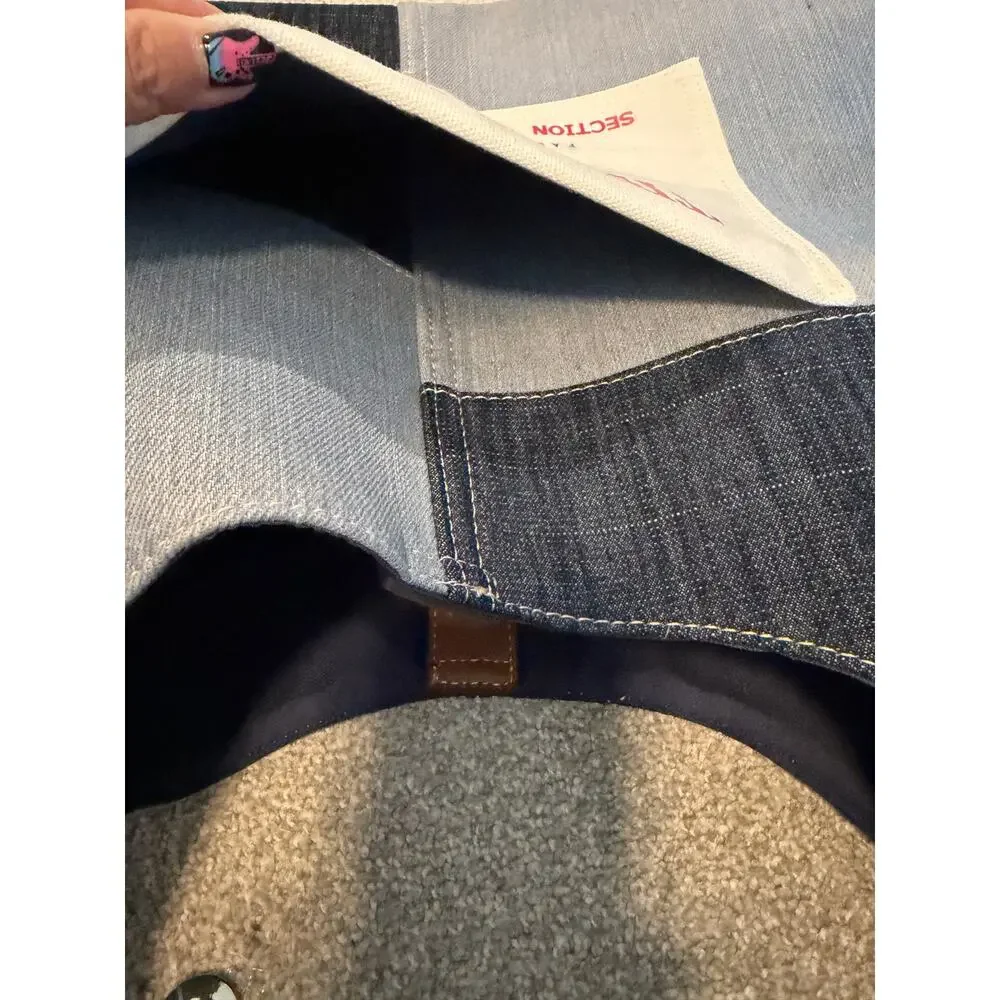 True Religion Large Patchwork Denim Hobo Bag | Buddha Boho Style